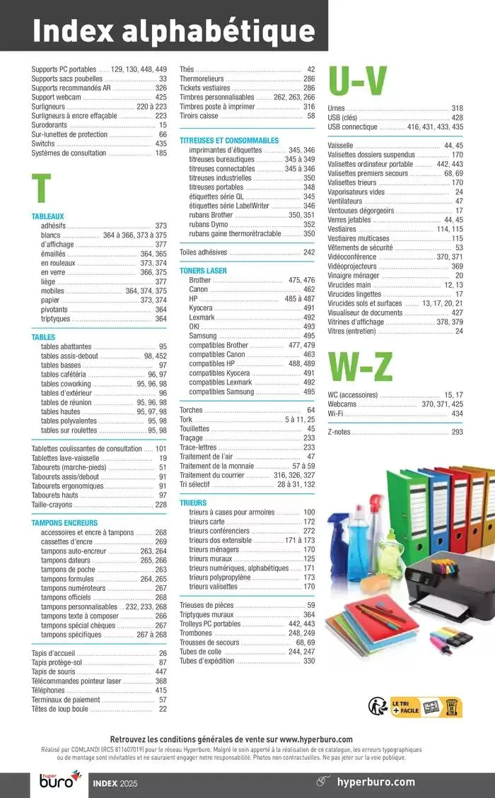 Notre catalogue général du 4 février au 31 décembre 2025 - Catalogue page 10