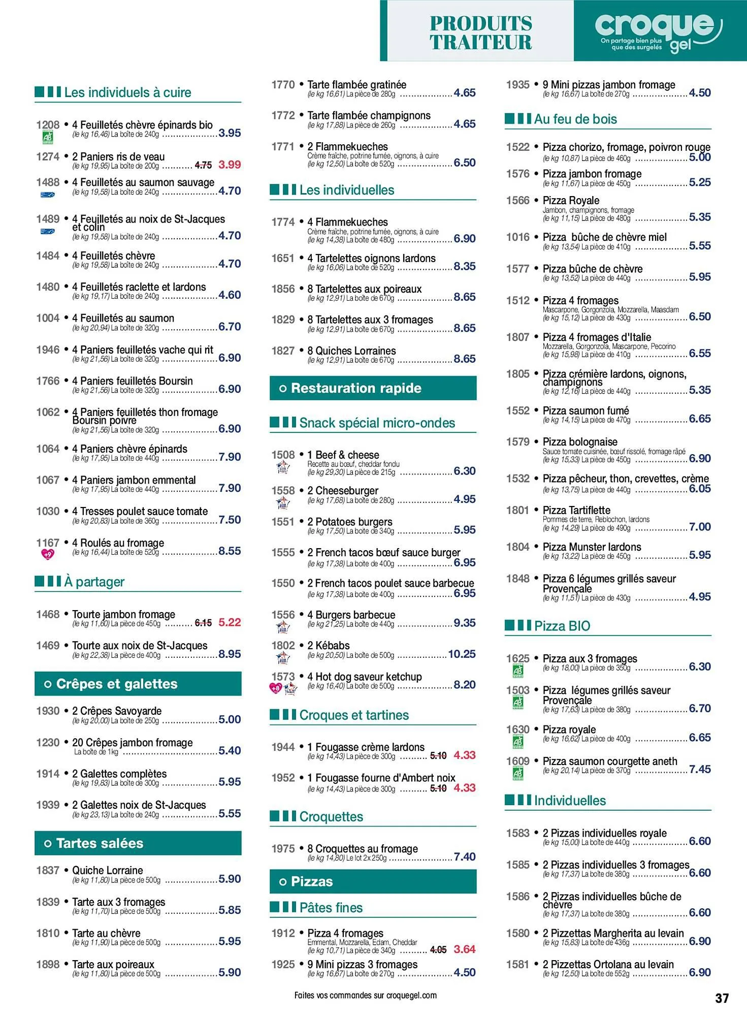 Catalogue Croque Gel du 28 octobre au 26 novembre 2023 - Catalogue page 37