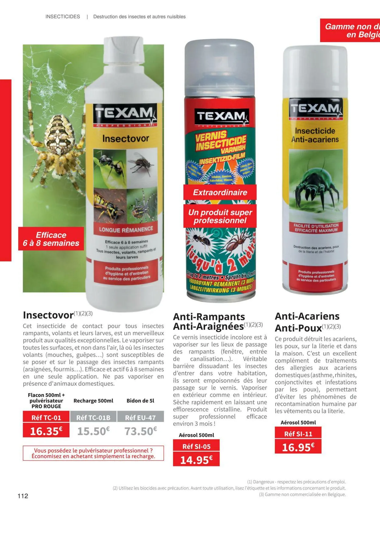 Texam du 1 octobre au 31 octobre 2023 - Catalogue page 111