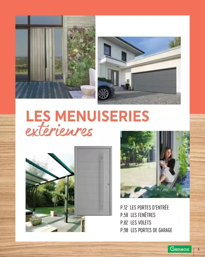 Menuiserie Extérieures 2025 du 1 janvier au 31 décembre 2025 - Catalogue page 5