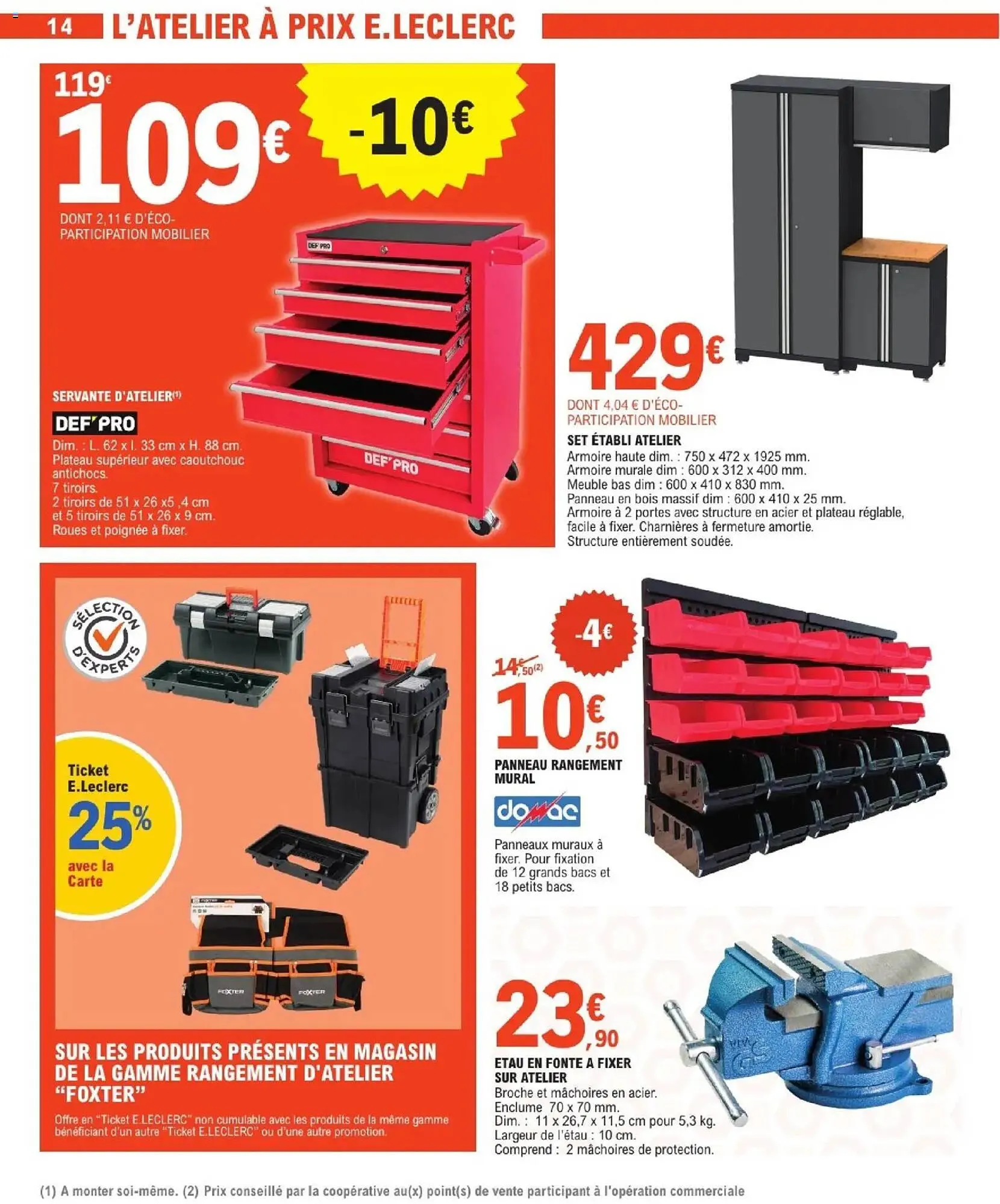 Catalogue E.Leclerc Brico du 27 janvier au 7 février 2026 - Catalogue page 14