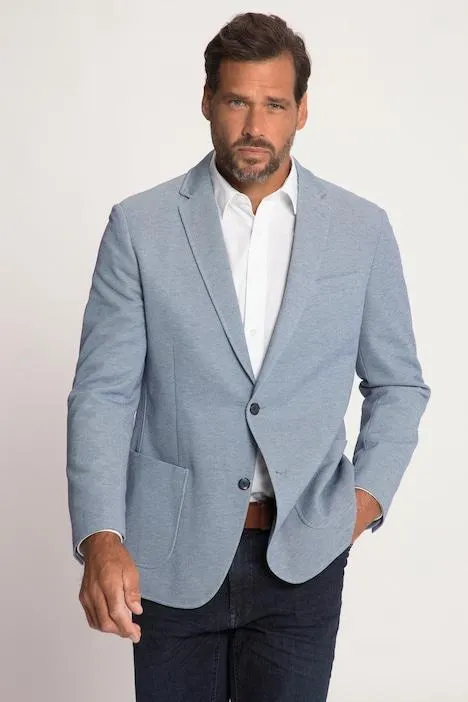 Veston avec col à revers, semi-doublure légère