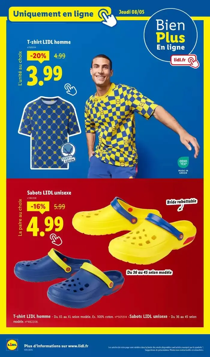 Découvrez des équipements pour vos sorties en plein air et pour embêllir votre jardin ! du 5 mai au 8 mai 2025 - Catalogue page 44