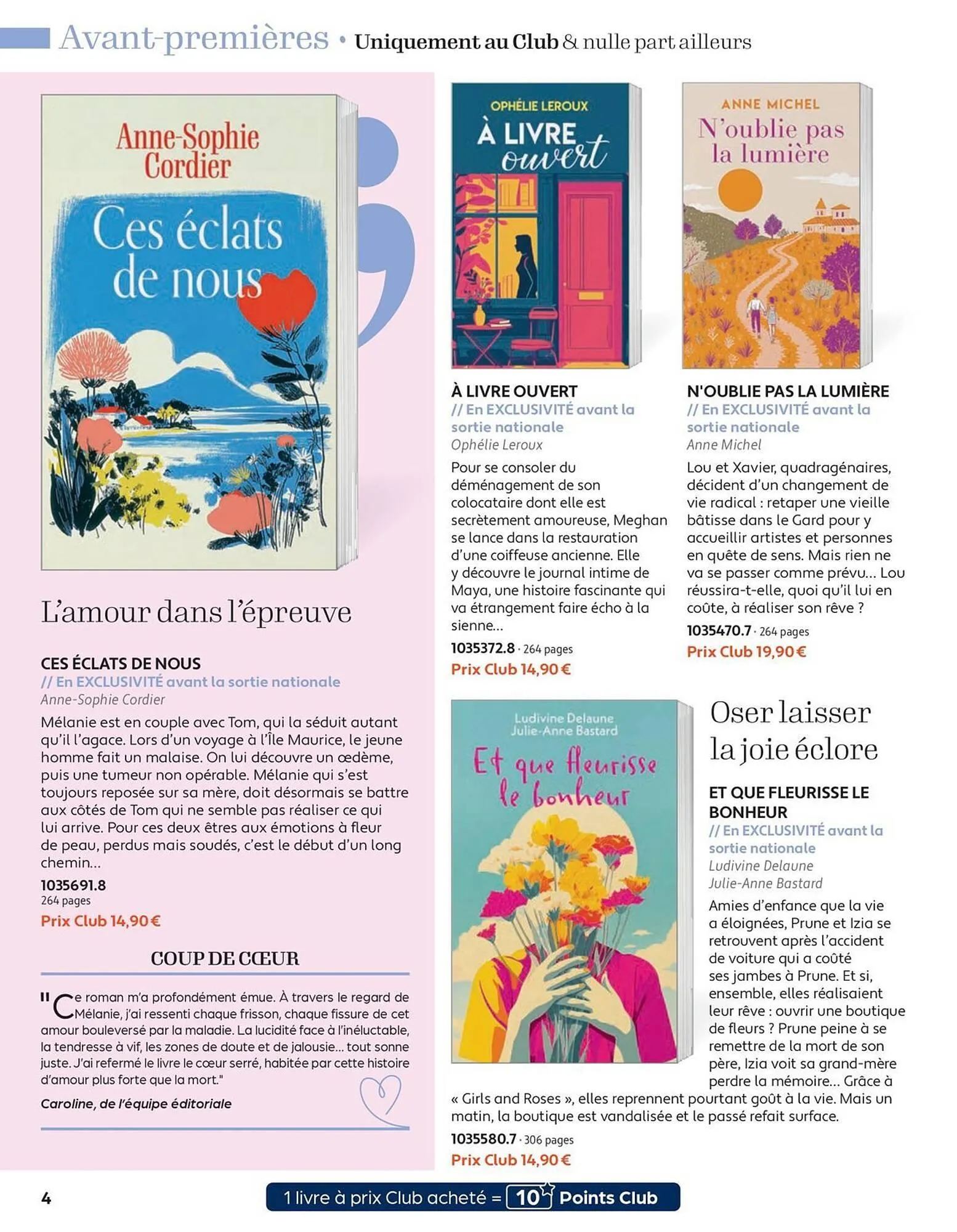 Catalogue France Loisirs du 2 mars au 30 avril 2026 - Catalogue page 4