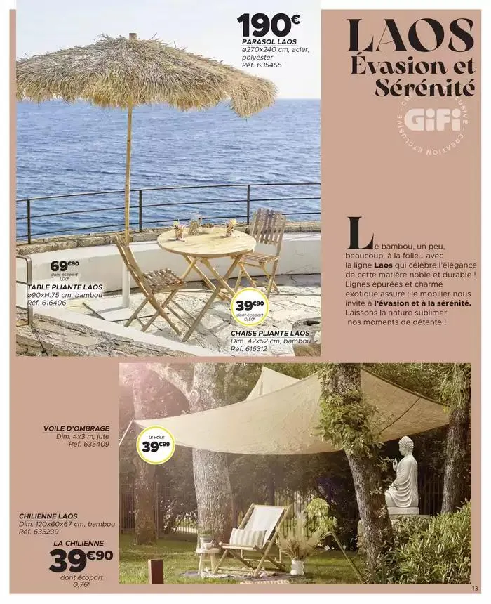 Collection Jardin et extérieur du 9 avril au 5 mai 2025 - Catalogue page 13