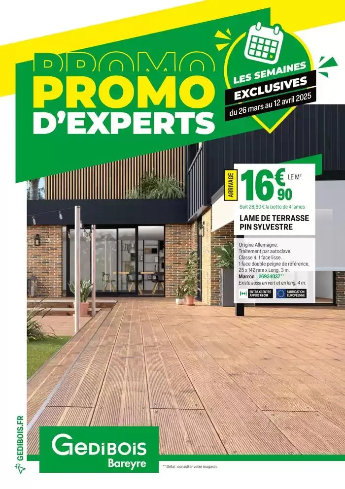 Promos d'experts du 26 mars au 12 avril 2025 - Catalogue page 1