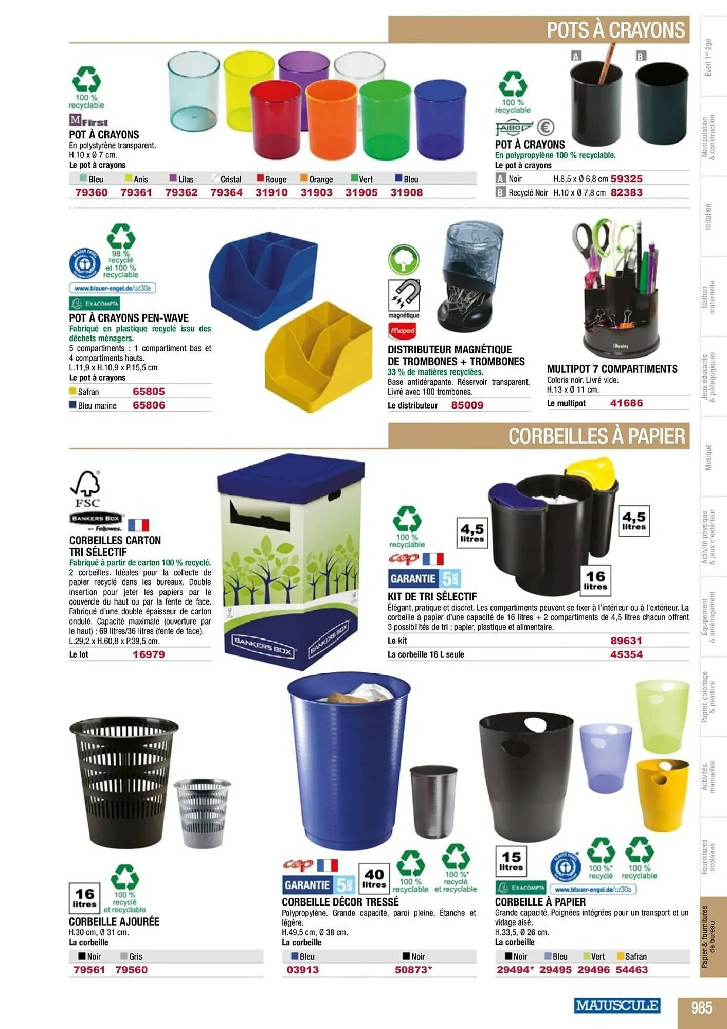 Catalogue Majuscule du 4 mars au 31 décembre 2025 - Catalogue page 1009