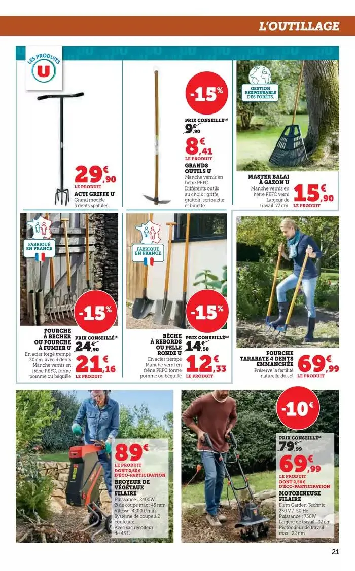 Spécial Jardin du 18 février au 16 mars 2025 - Catalogue page 21