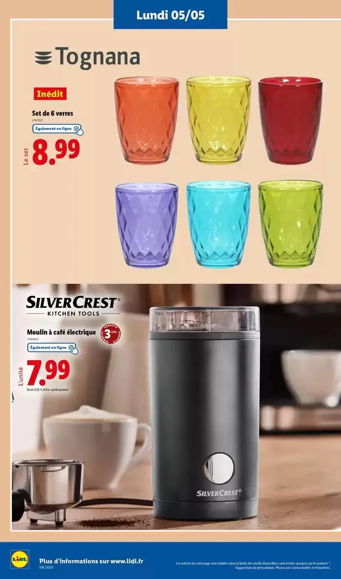 Découvrez des équipements pour vos sorties en plein air et pour embêllir votre jardin ! du 5 mai au 8 mai 2025 - Catalogue page 2