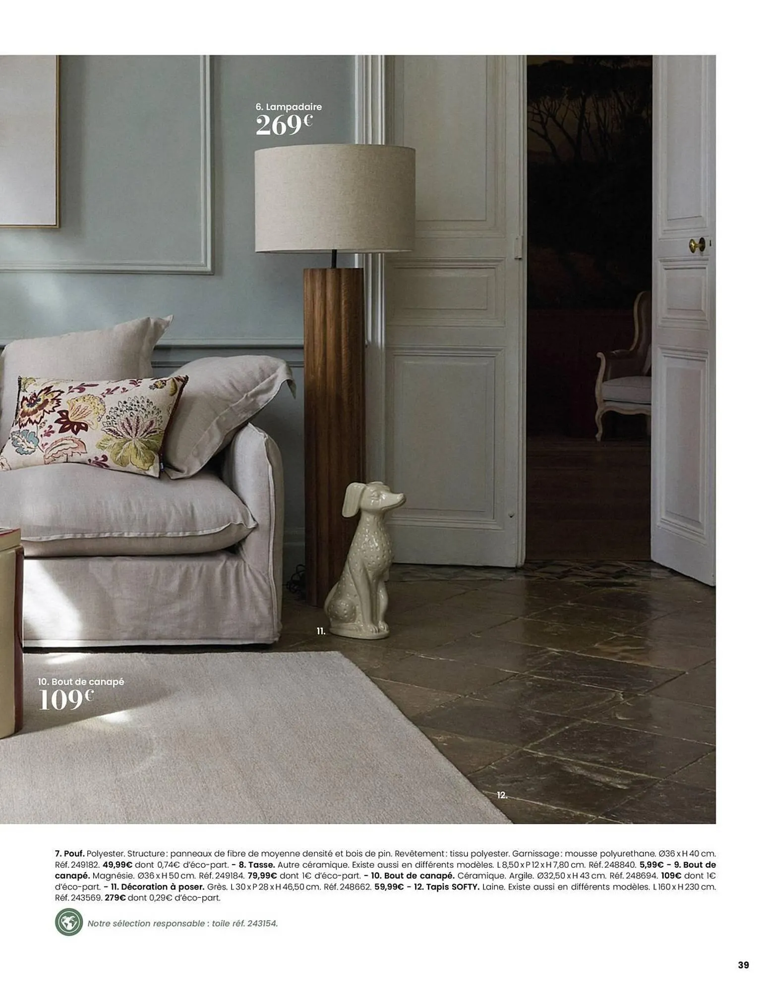 Catalogue Maisons du Monde du 11 décembre au 31 décembre 2025 - Catalogue page 39