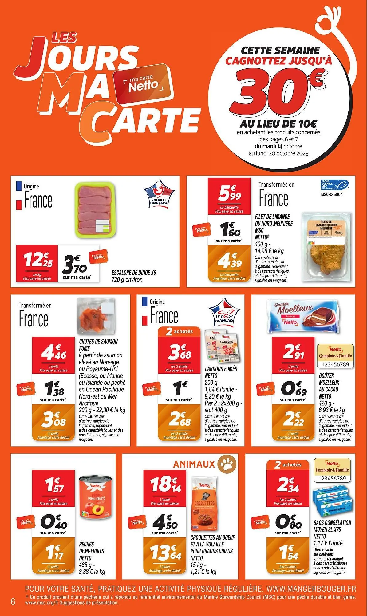 Catalogue Netto du 14 octobre au 20 octobre 2025 - Catalogue page 6