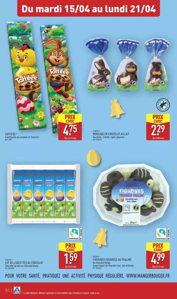 Arrivages de Pâques à prix discount du 15 avril au 21 avril 2025 - Catalogue page 25