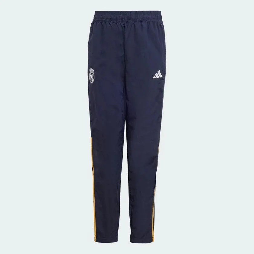 Pantalon de survêtement Real Madrid 2023/2024 Junior - Bleu/Blanc/Jaune