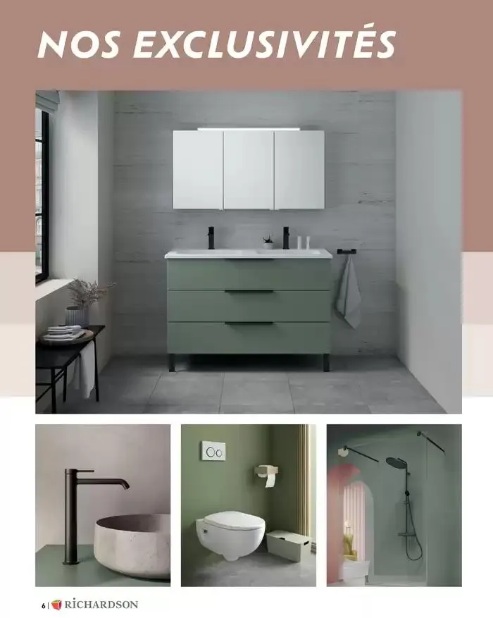 SALLE DE DE BAINS ET CARRELAGE 2025 du 11 avril au 31 décembre 2025 - Catalogue page 8