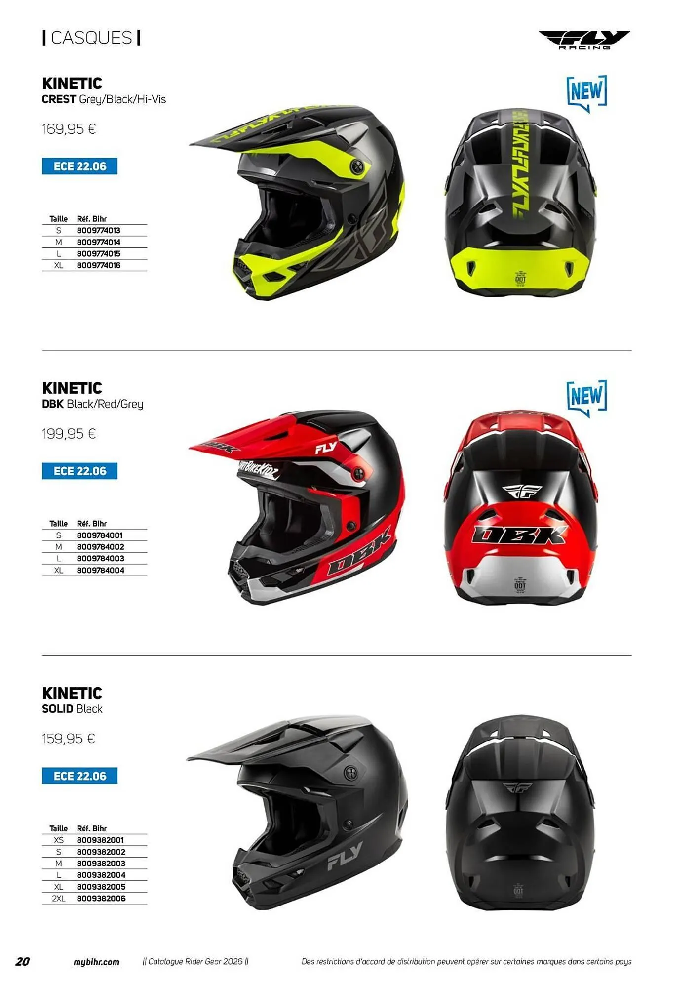 Catalogue Bihr du 1 janvier au 31 janvier 2026 - Catalogue page 20