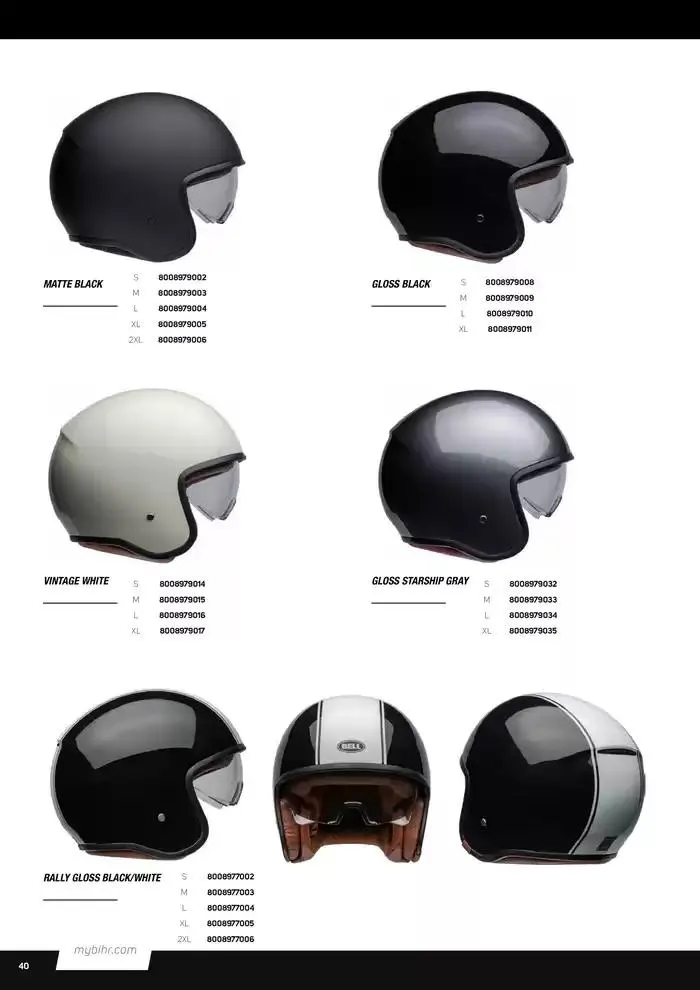 BELL Spring 2025 du 27 mars au 31 décembre 2025 - Catalogue page 40