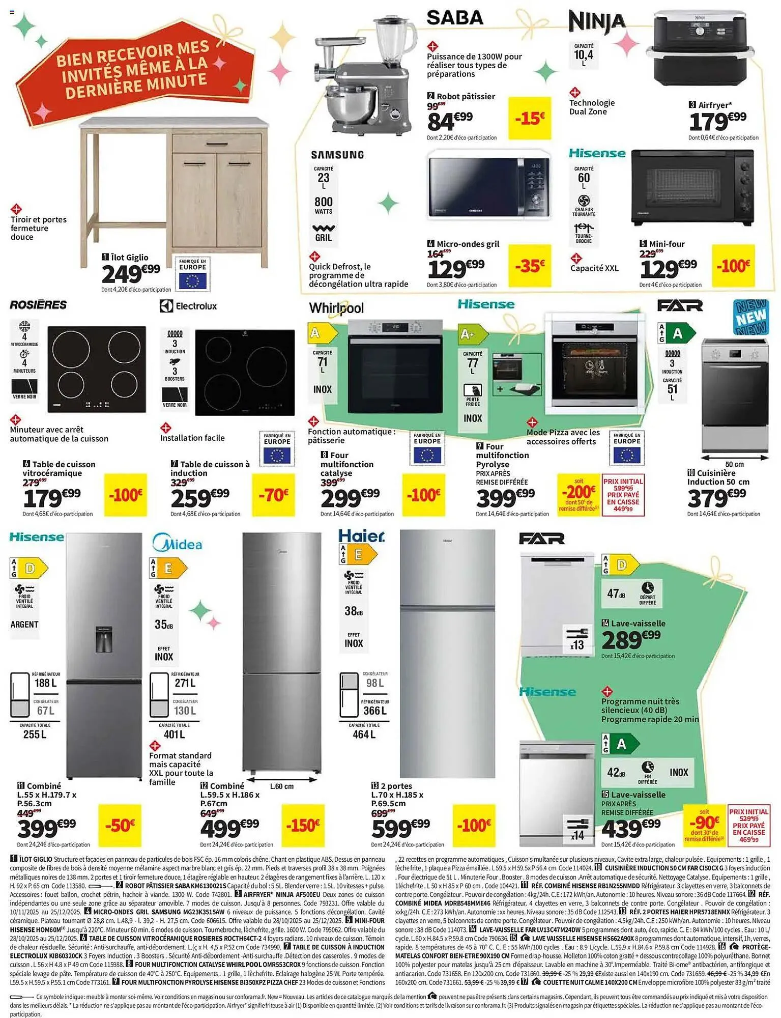 Catalogue Conforama du 9 décembre au 25 décembre 2025 - Catalogue page 6