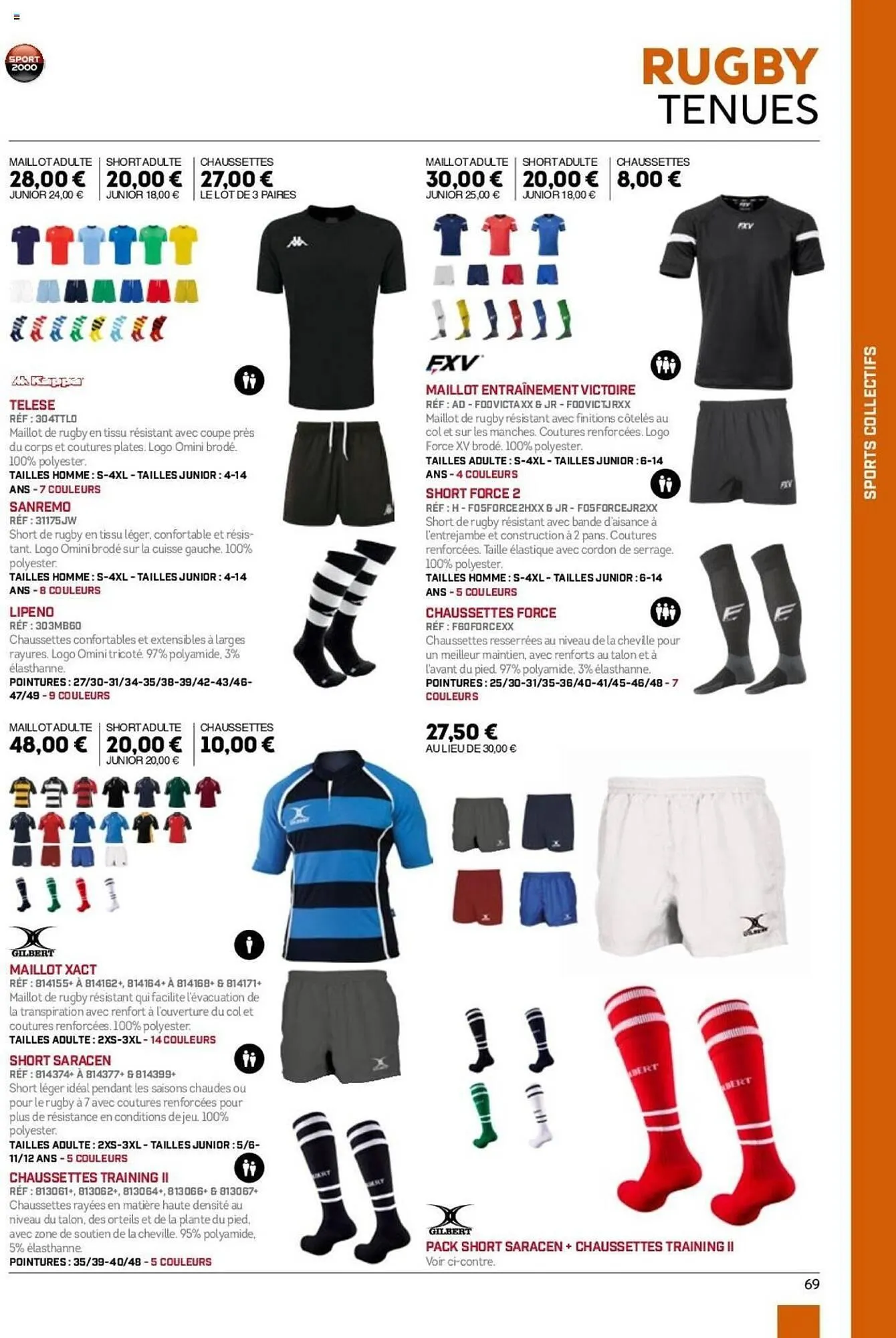 Catalogue Sport 2000 du 28 mai au 31 décembre 2025 - Catalogue page 58