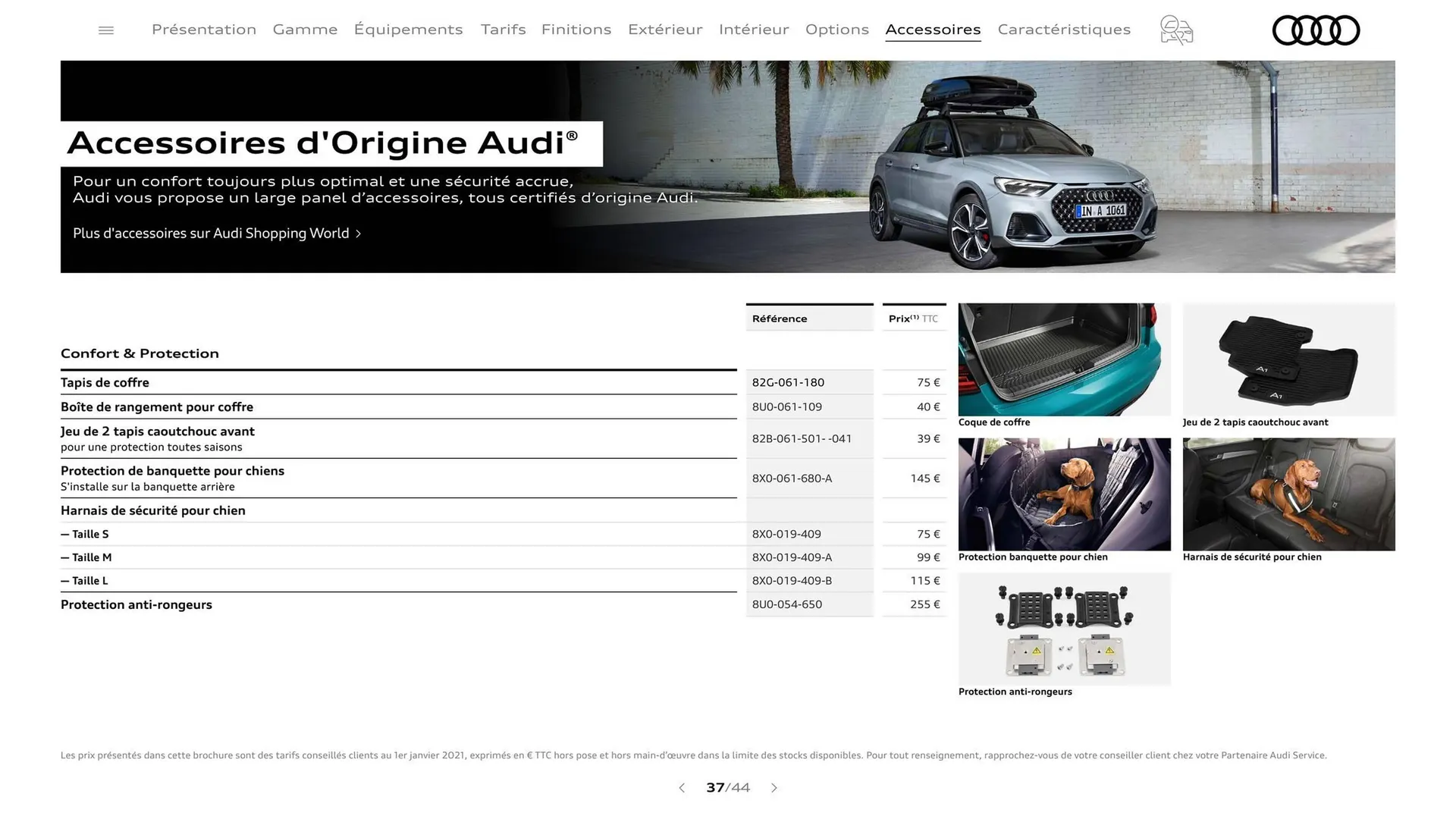 Catalogue Audi du 7 janvier au 31 janvier 2026 - Catalogue page 37