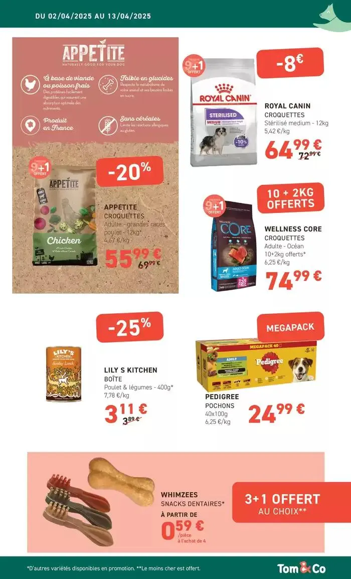 Découvrez nos offres gourmandes sur vos marques préférées du 8 avril au 13 avril 2025 - Catalogue page 5