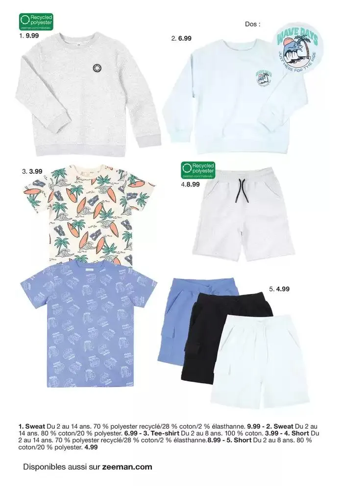 Vous aussi, vous adorez notre nouvelle collection enfant ? du 28 mars au 4 avril 2025 - Catalogue page 14