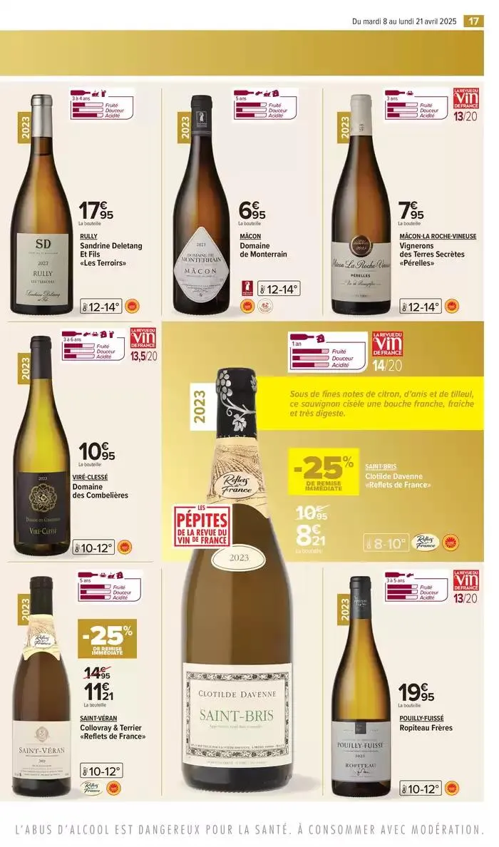 FOIRE AUX VINS DE PRINTEMPS du 8 avril au 21 avril 2025 - Catalogue page 19