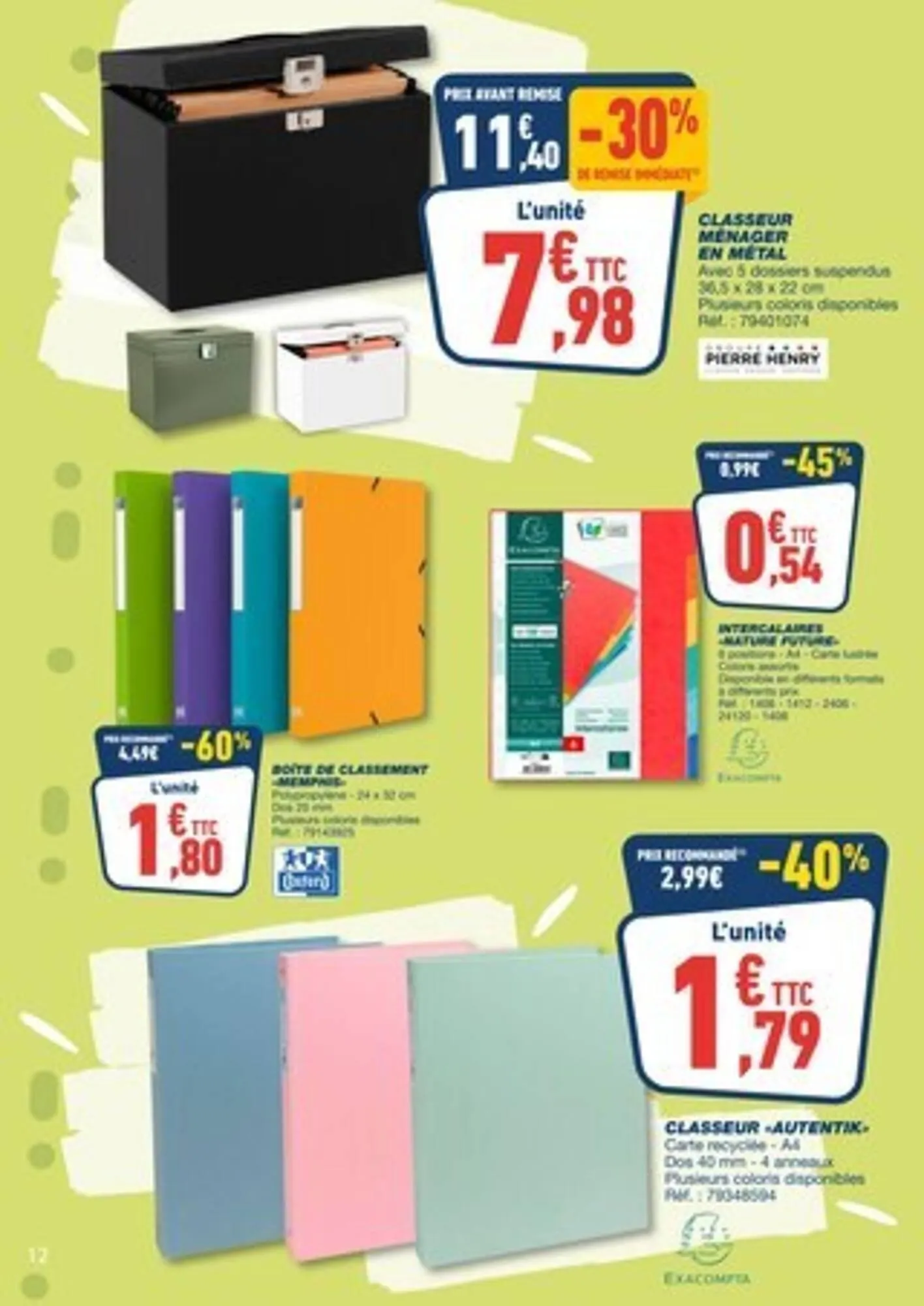 Catalogue Bureau Vallée du 28 juillet au 16 août 2025 - Catalogue page 12