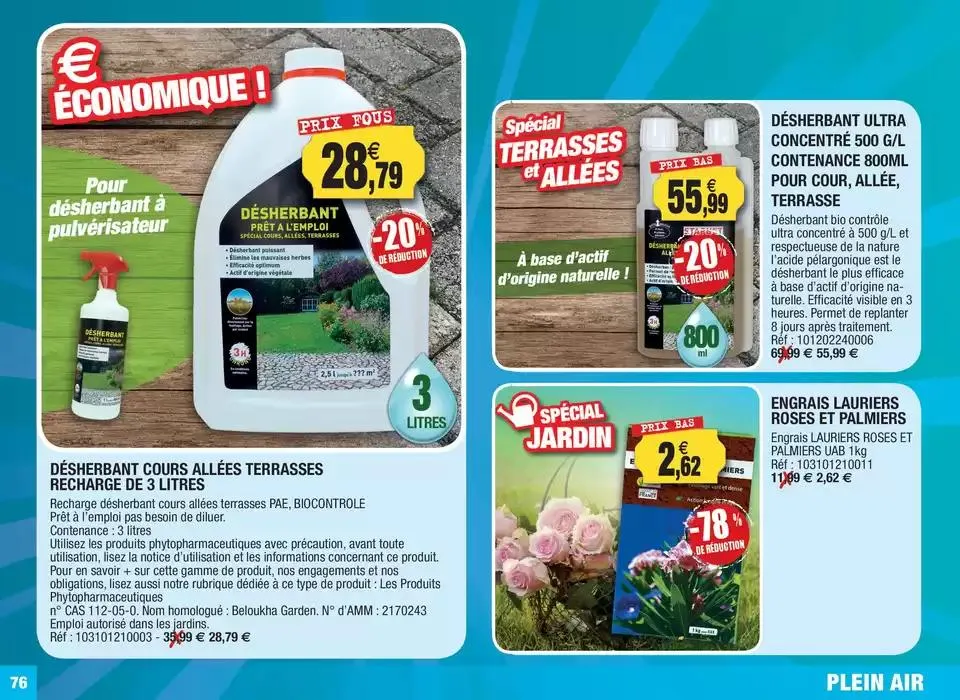 Les jours Anniversaire ! du 11 avril au 31 décembre 2025 - Catalogue page 76