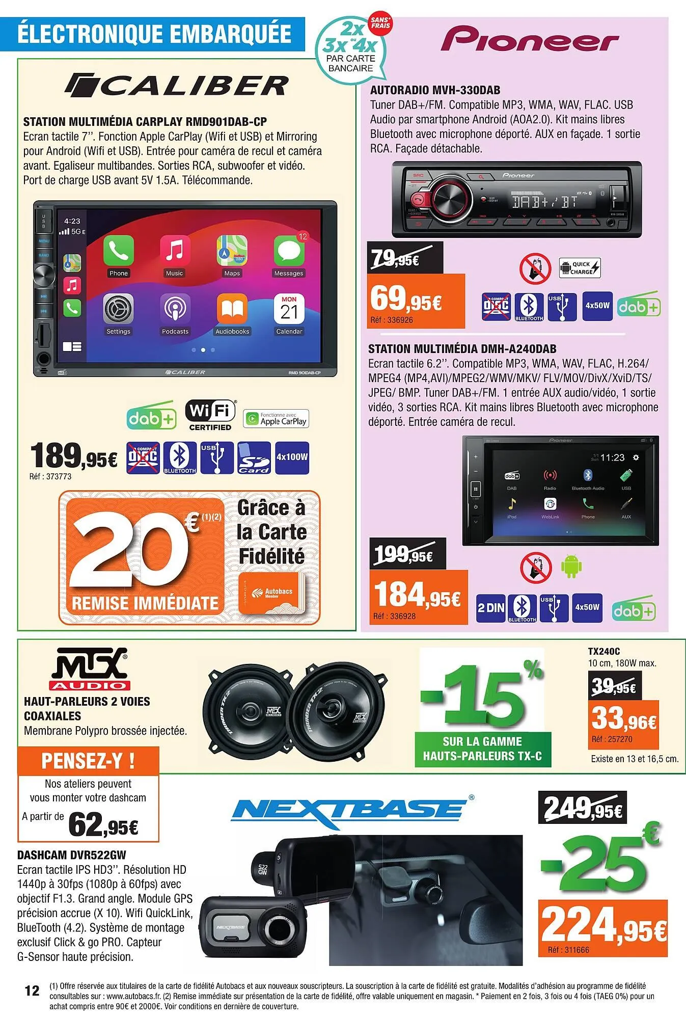 Catalogue Autobacs du 23 avril au 3 juin 2026 - Catalogue page 12