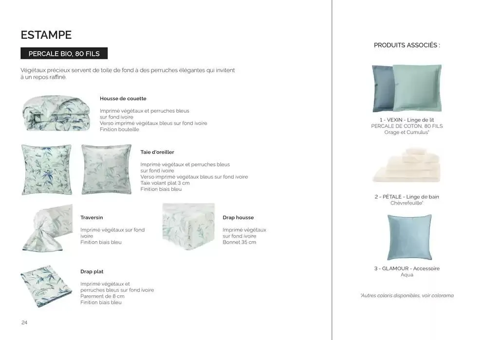 Notre collection Printemps - Ete 2025 du 14 février au 30 août 2025 - Catalogue page 24