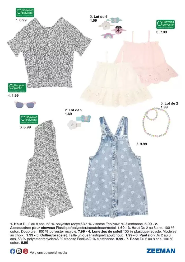 Vous aussi, vous adorez notre nouvelle collection enfant ? du 28 mars au 4 avril 2025 - Catalogue page 7