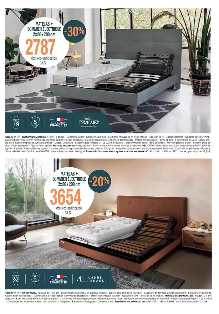 Jusqu'à -30% sur une sélectiond'articles désignés en magasin du 12 février au 15 mars 2025 - Catalogue page 4