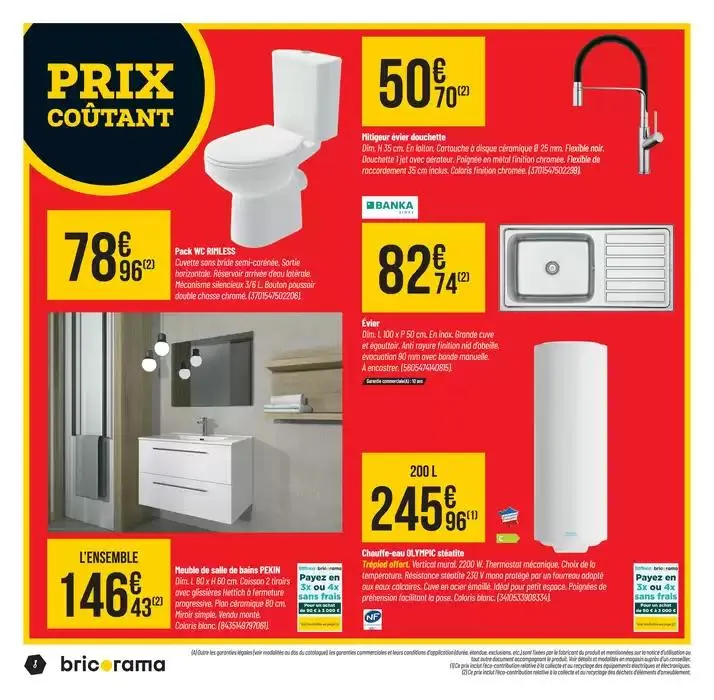 Célébrons les 50 ans Bricorama ! du 7 mai au 18 mai 2025 - Catalogue page 8