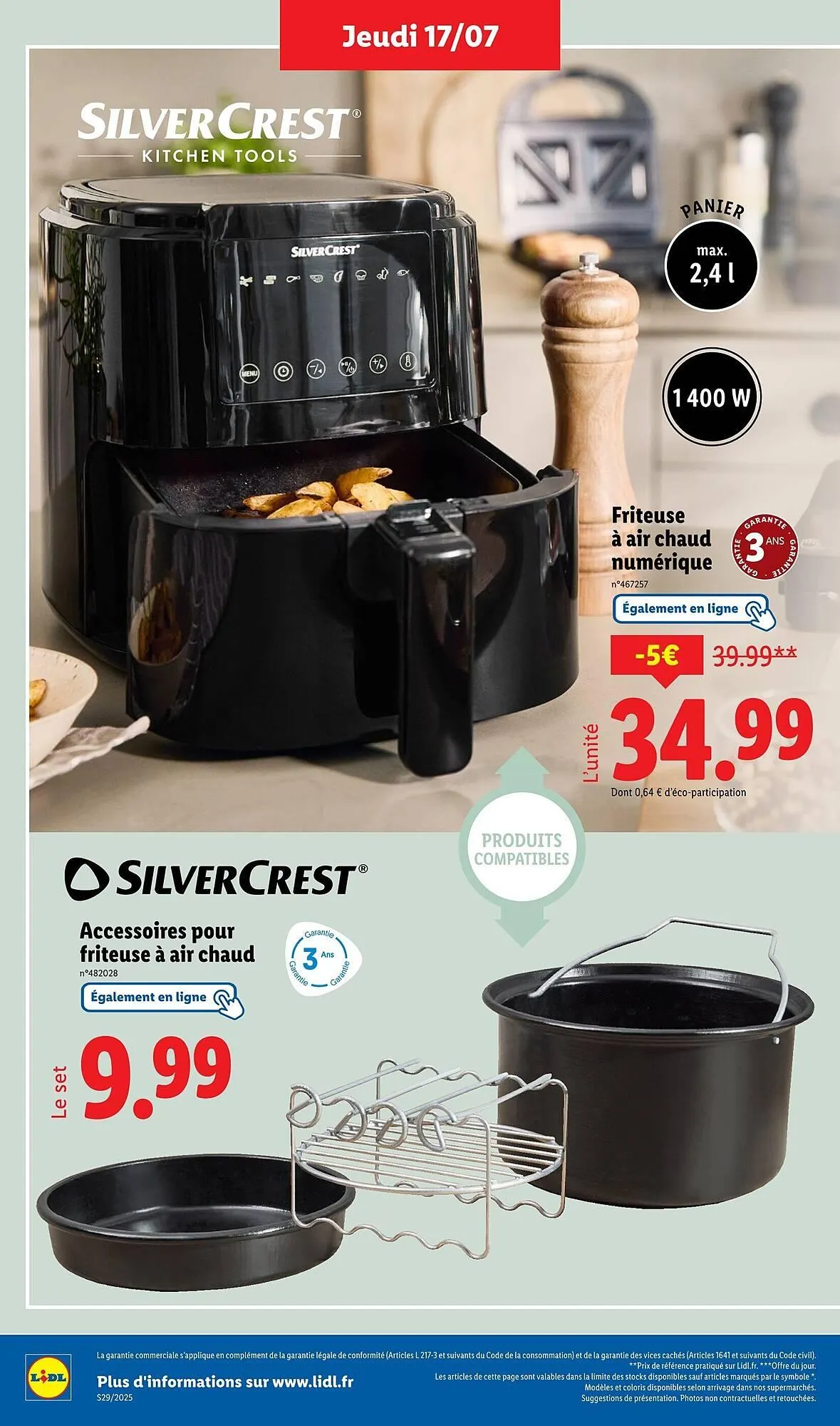 Catalogue Lidl du 17 juillet au 21 juillet 2025 - Catalogue page 2