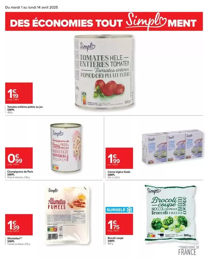 LE COIN DES ENFANTS du 1 avril au 14 avril 2025 - Catalogue page 40