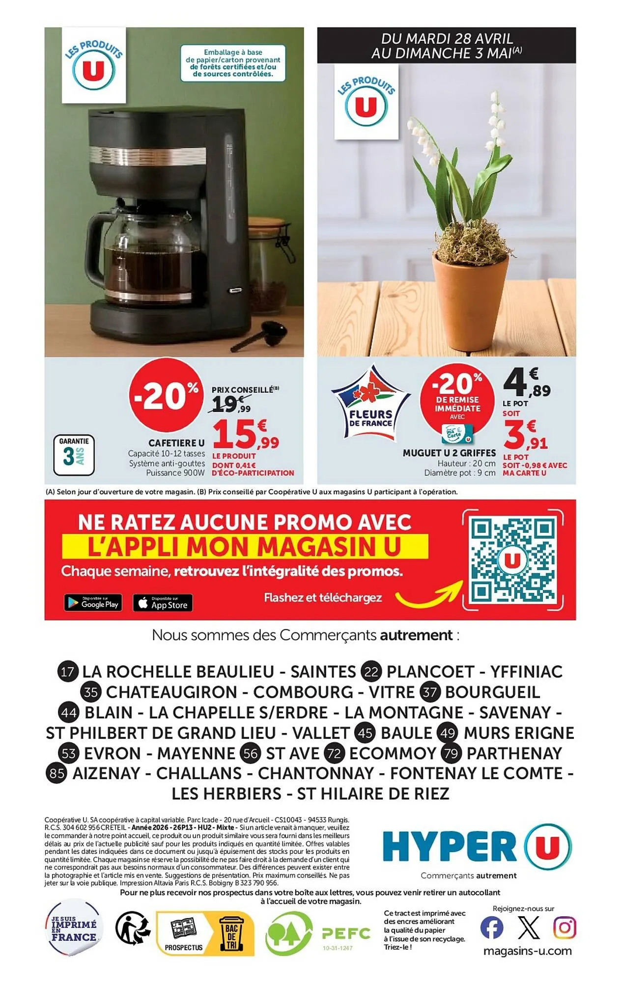 Catalogue Hyper U du 28 avril au 10 mai 2026 - Catalogue page 52