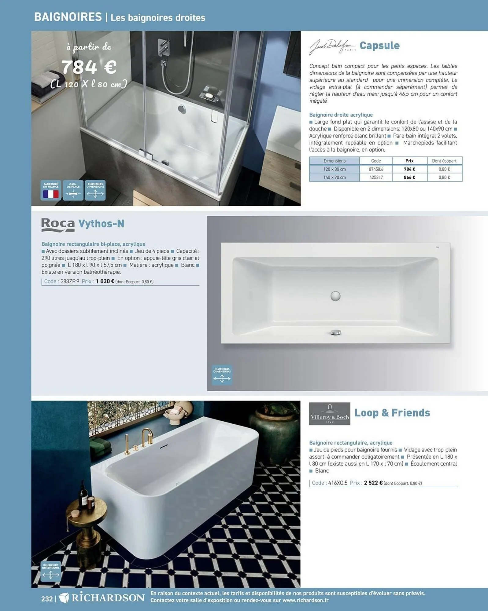 Catalogue Richardson du 11 avril au 31 décembre 2025 - Catalogue page 234