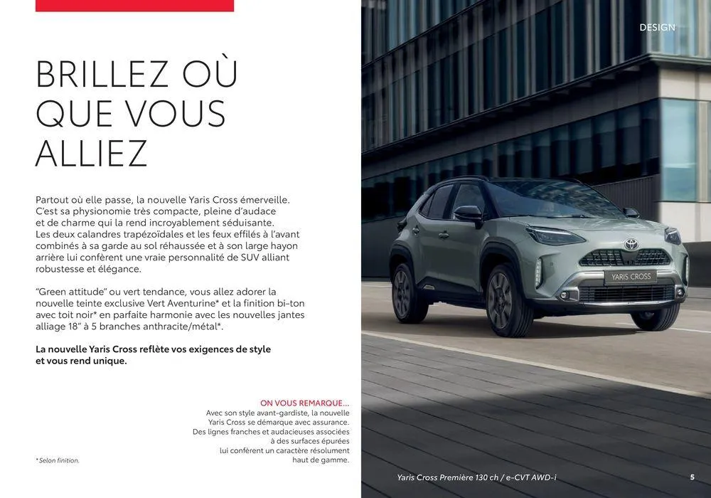 Toyota Yaris Cross du 18 juin au 18 juin 2025 - Catalogue page 5