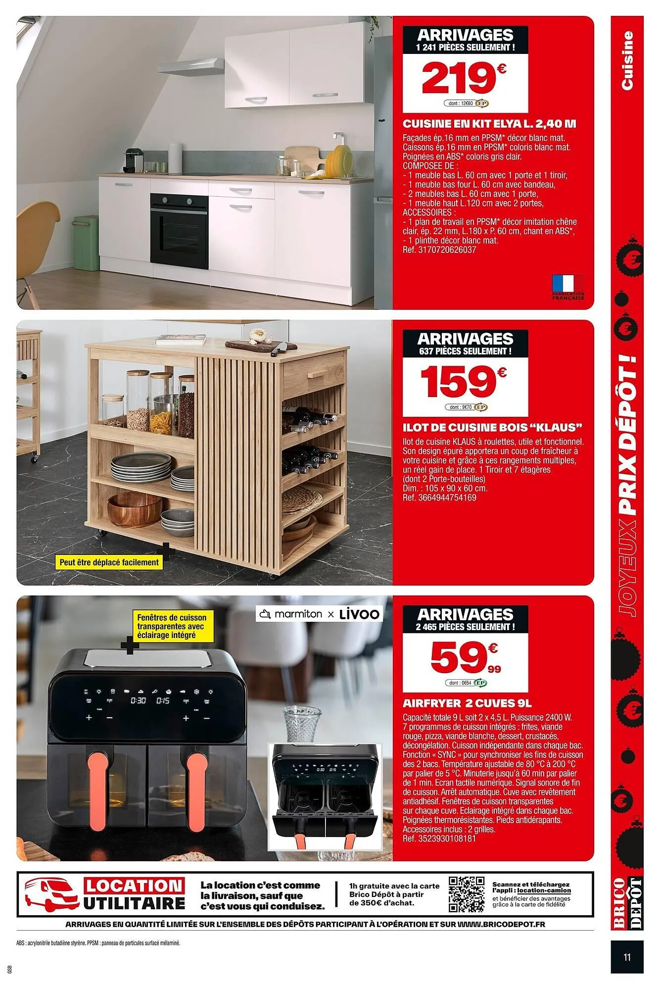 Catalogue Brico Dépôt du 28 novembre au 24 décembre 2025 - Catalogue page 11