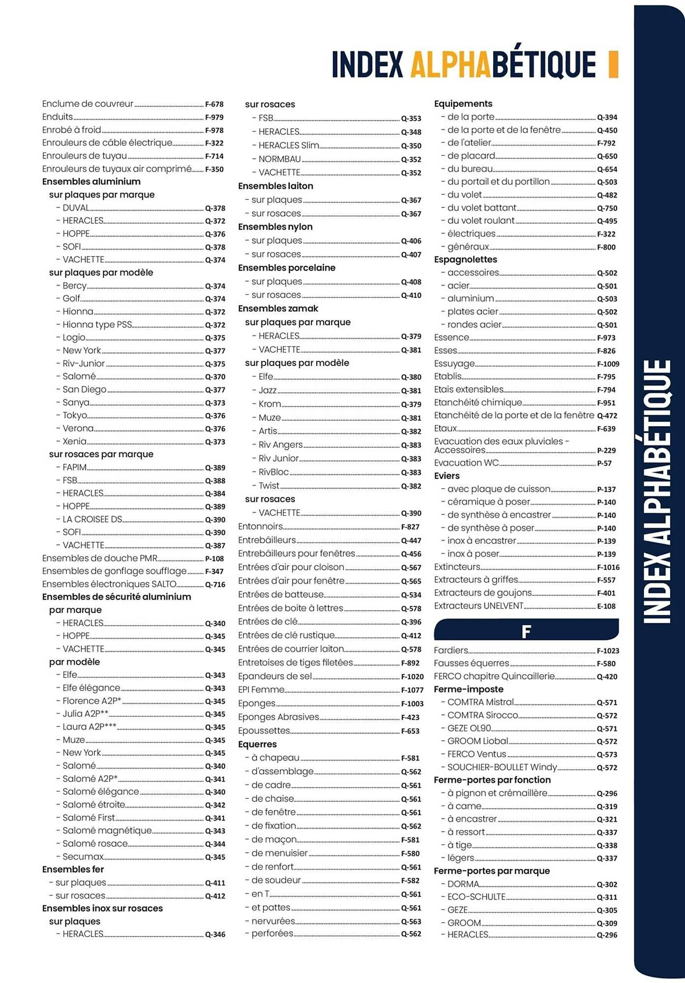 Catalogue Au Forum du Bâtiment du 4 mai au 30 septembre 2023 - Catalogue page 39