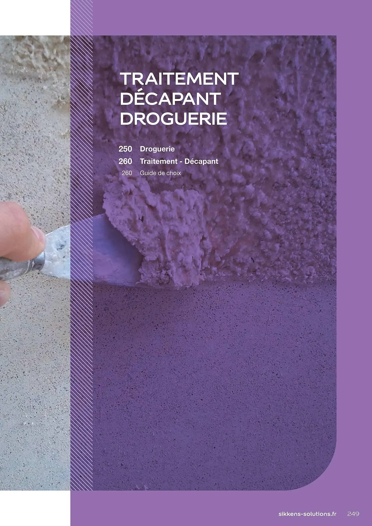 Catalogue Sikkens Solution du 8 janvier au 28 décembre 2025 - Catalogue page 249