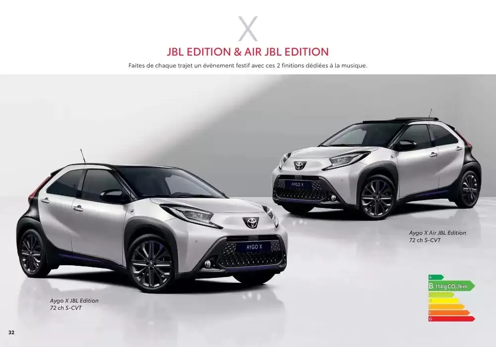 Toyota Aygo X du 13 février au 13 février 2026 - Catalogue page 32