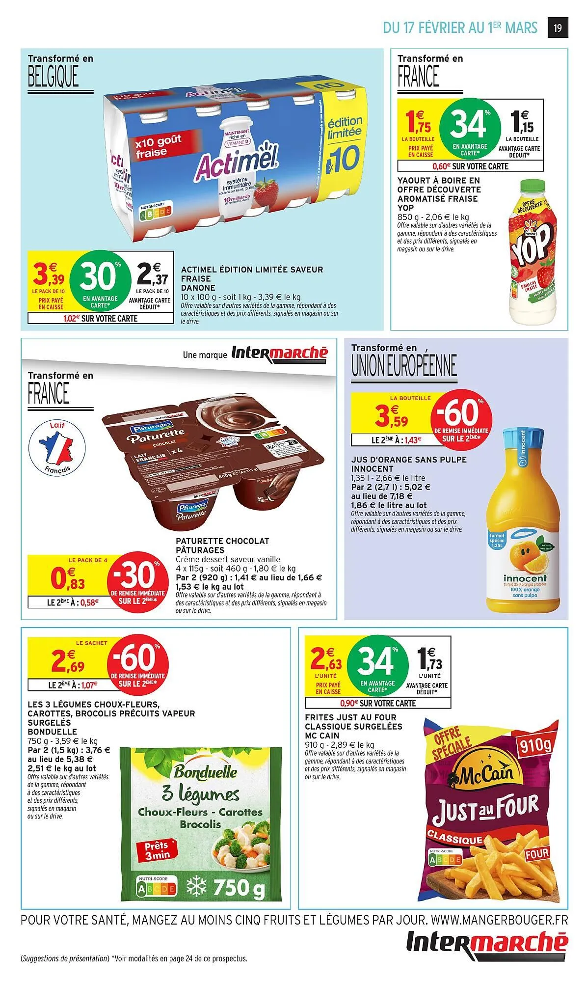 Catalogue Intermarché du 17 février au 1 mars 2026 - Catalogue page 19