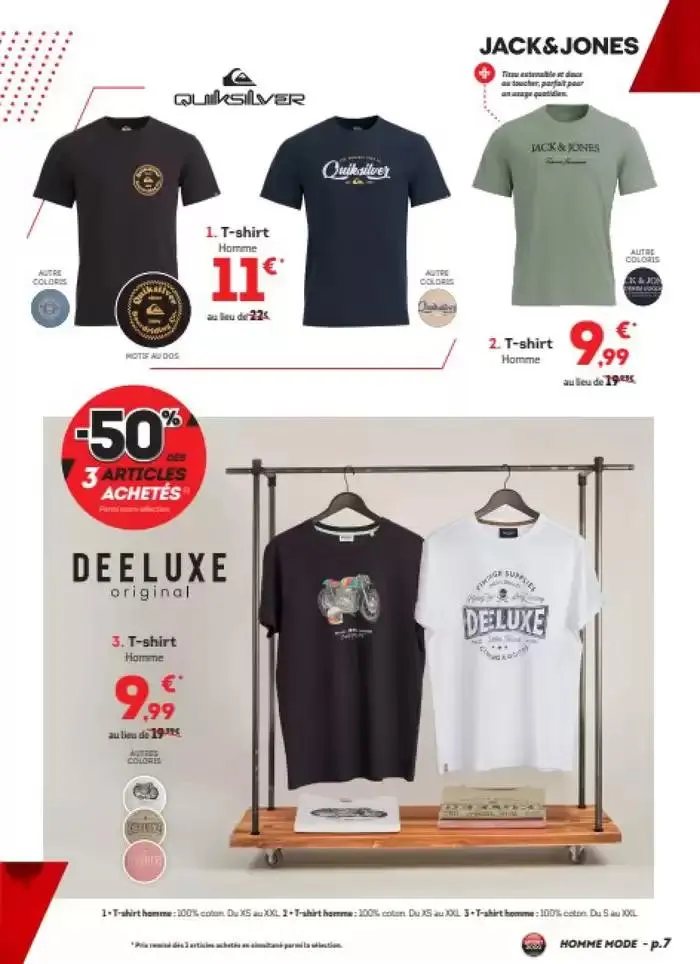 -50% sur le 3 articles achetés du 30 avril au 18 mai 2025 - Catalogue page 7