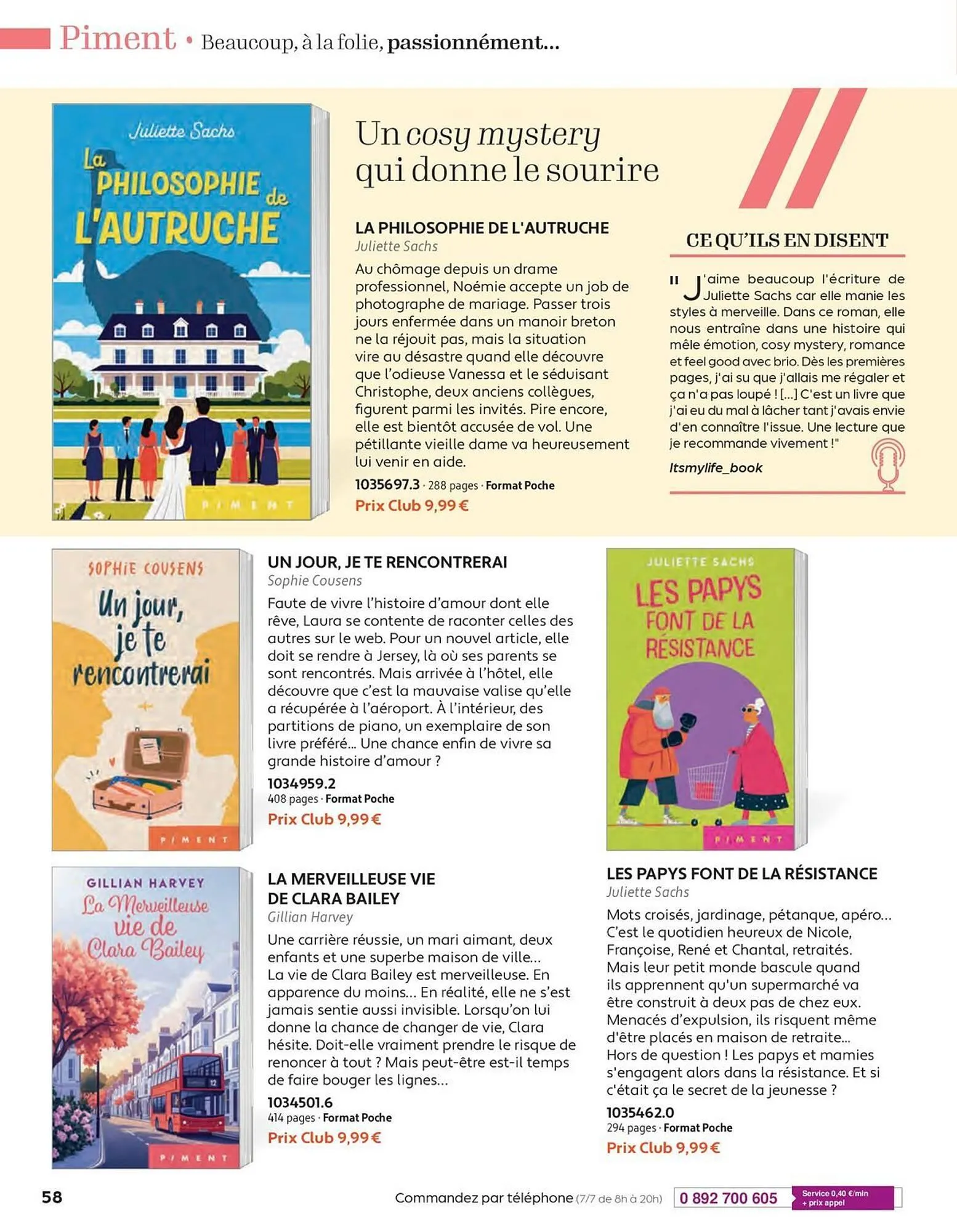 Catalogue France Loisirs du 1 janvier au 28 février 2026 - Catalogue page 58