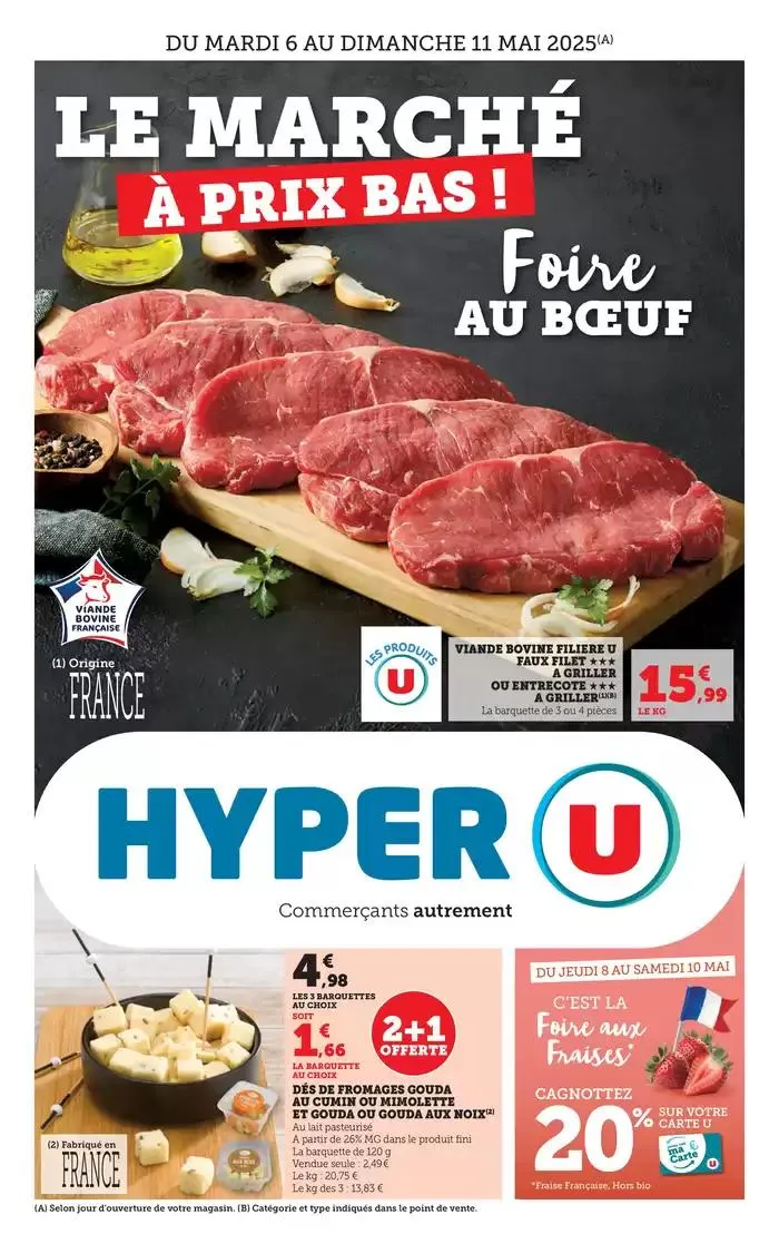 Le marché à prix bas! du 6 mai au 11 mai 2025 - Catalogue page 1