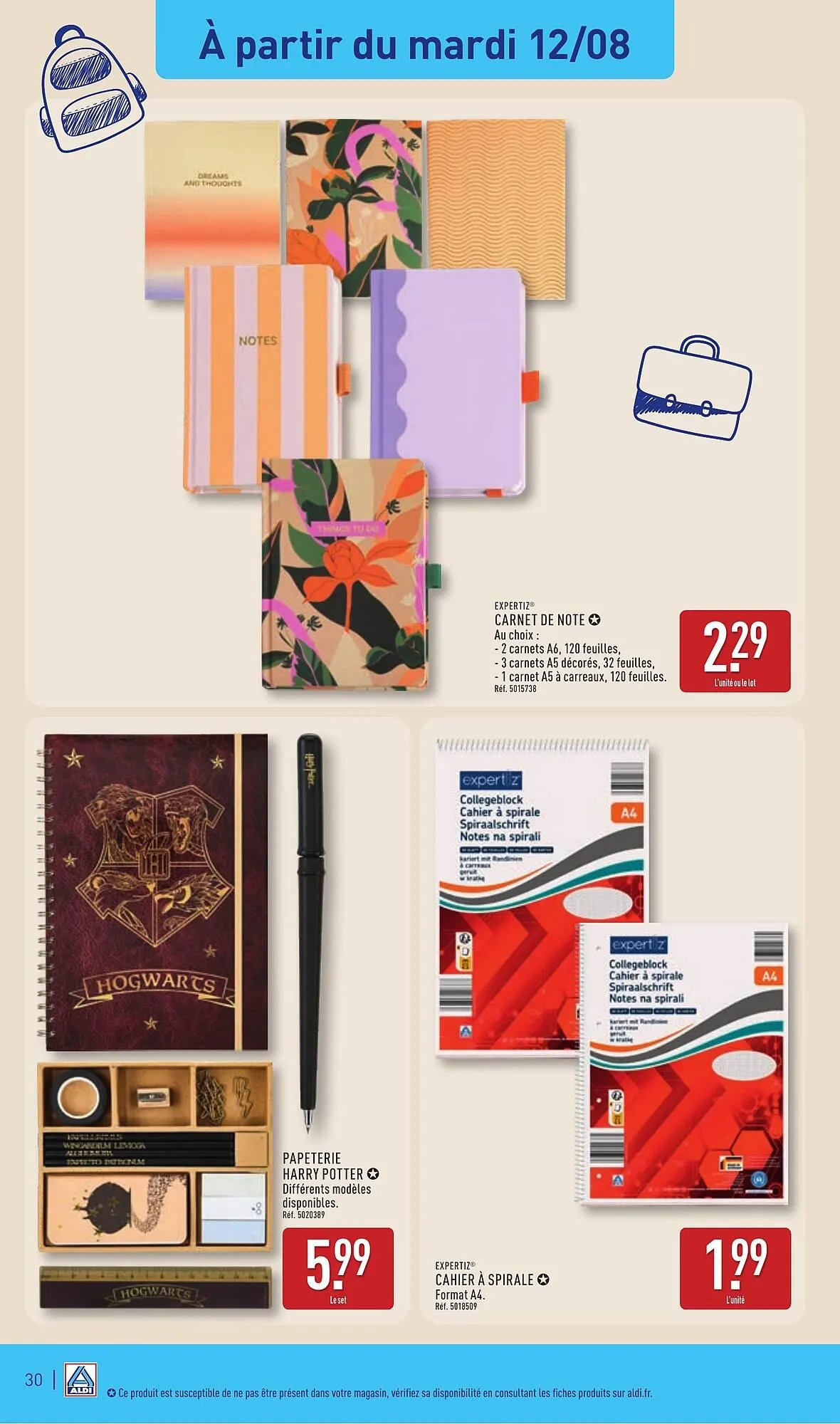 Catalogue ALDI du 12 août au 18 août 2025 - Catalogue page 32