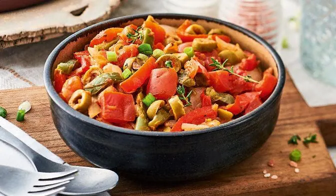 Légumes à la basquaise