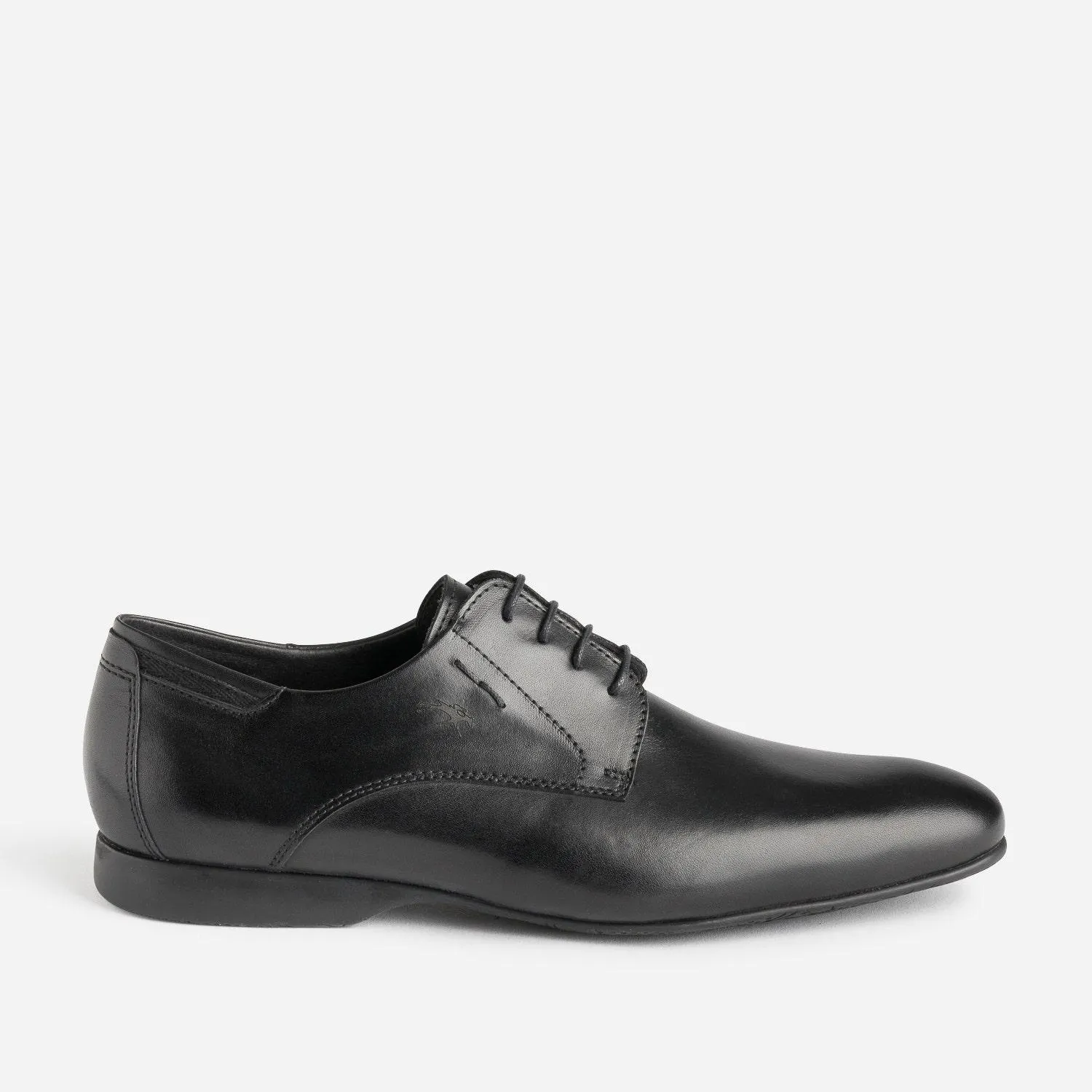 Derby FLUCHOS noir en cuir