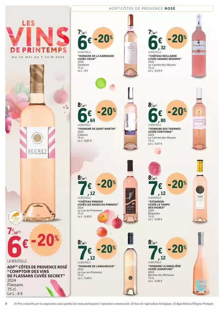 FOIRE AUX VINS DE PRINTEMPS du 20 mai au 7 juin 2025 - Catalogue page 6